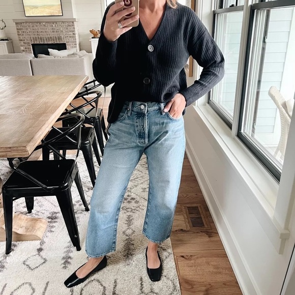 MOTHER The Ditcher Crop Jeans in Leap At The Chance 32 - Picture 2 of 10